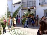 27.04.52. Zamoranos. Priego. Virgen Niña el domingo de Ramos, 2008.