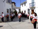 27.04.58. Zamoranos. Priego. Virgen Niña el domingo de Ramos, 2008.