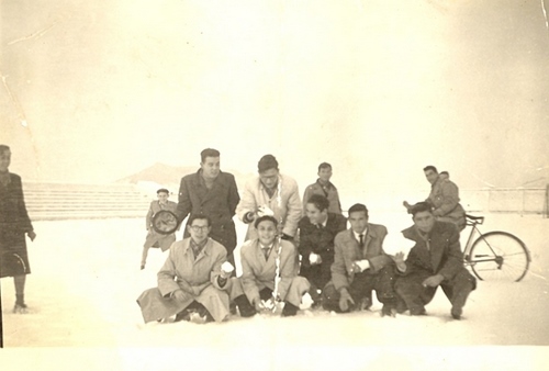 00.01.45. Envío de Manuel Ortiz. Día de nieve.