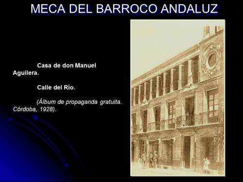 132. Priego, ciudad del barroco. Año 1928.