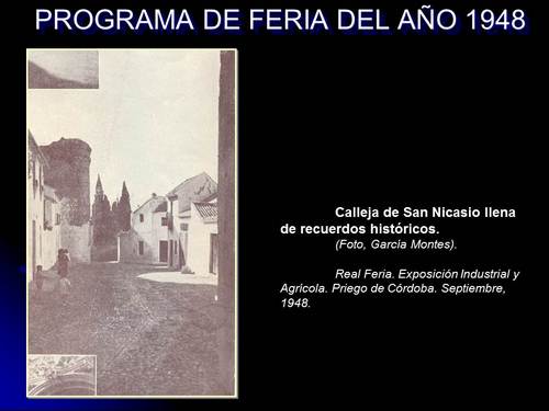 202. Programa de Feria del año 1948.