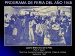 212. Programa de Feria del año 1948.