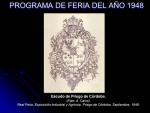 215. Programa de Feria del año 1948.