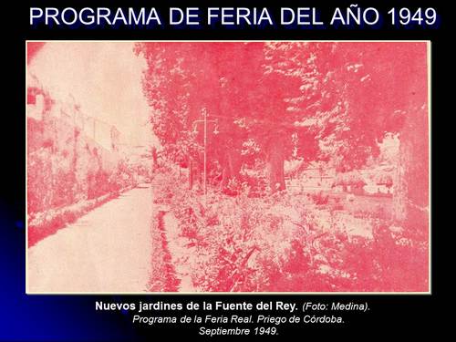 239. Programa de Feria. Año 1949.