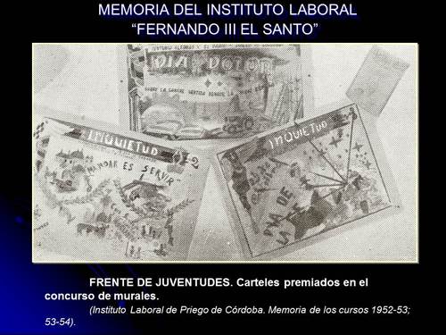 295. Memoria I. L. Fernando III. 1952-1954