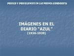 120. Imágenes en el Diario Azul