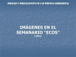 142. Imágenes en el semanario Ecos