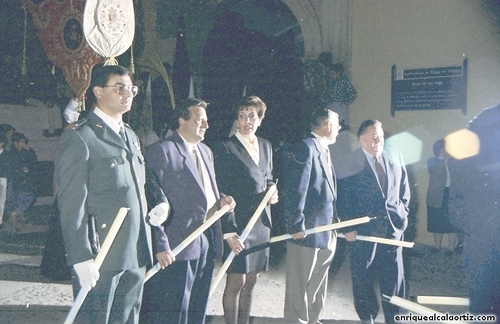 30.10.032. Soledad. Semana Santa. Priego, 1994. (Foto, Arroyo Luna).