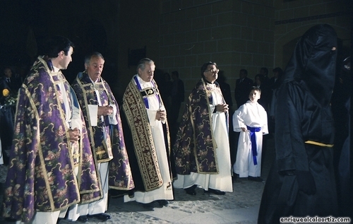 30.10.035. Soledad. Semana Santa. Priego, 1994. (Foto, Arroyo Luna).