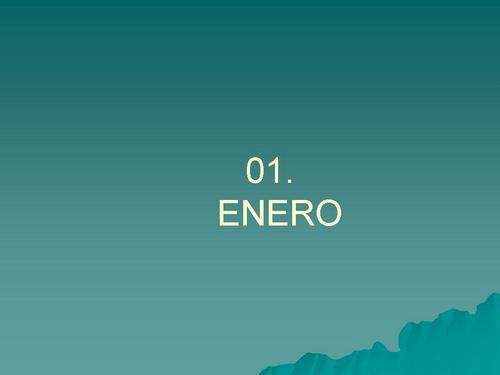 0.01. Enero