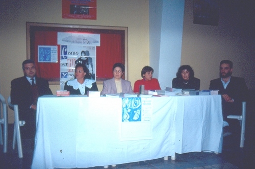 0091.120292. Presentación de la Asociación de Mujeres. Cine Gran Capitán.