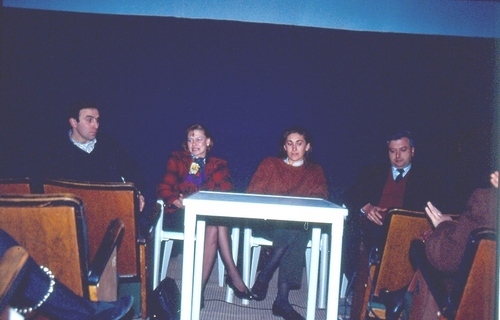 0094.120292. Presentación de la Asociación de Mujeres. Cine Gran Capitán.