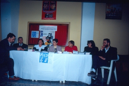 0093.120292. Presentación de la Asociación de Mujeres. Cine Gran Capitán.