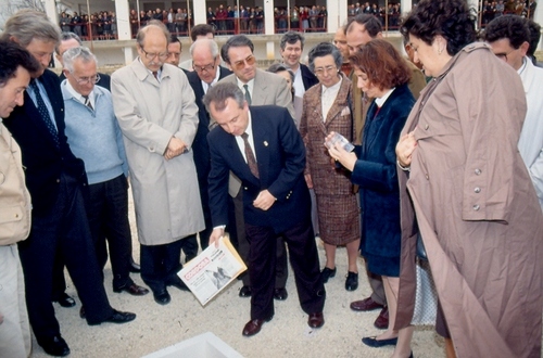 0200.020392. Inauguración de las obras de la Residencia.