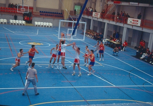 0340.110492. Inaguración Pabellón Deportivo Municipal.