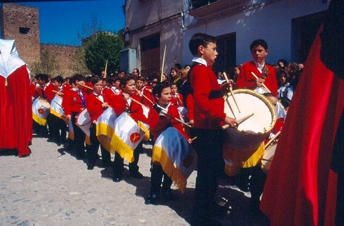 0348.120492. Domingo de Ramos. Iglesia de la Asunción.