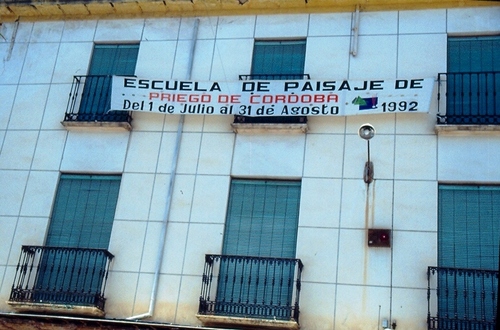 0998.020792. Cartel Escuela de Paisaje.