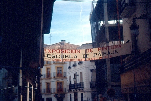 1125.050892. Cartel de la Escuela de Paisaje.