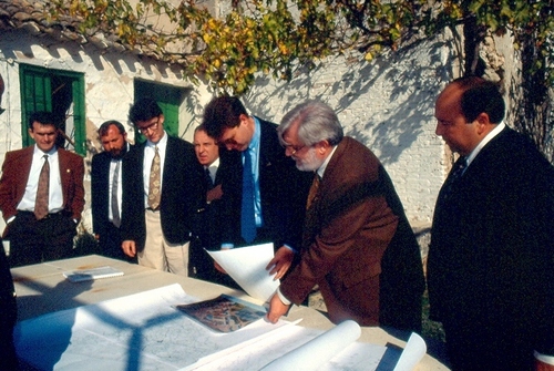 1692.261192. Visita de Jaime Montaner a los terrenos de la Villa.