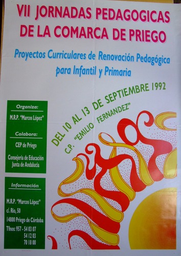 177. VII Jornadas Pedagógicas de la Comarca de Priego