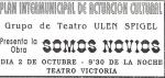 290. Teatro, Somos novios