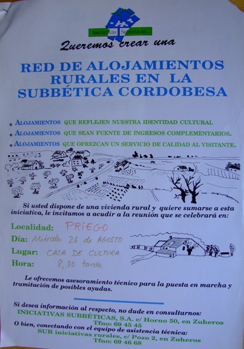 320. Alojamientos rurales en la Subbética