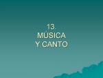 14.13. MÚSICA Y CANTO