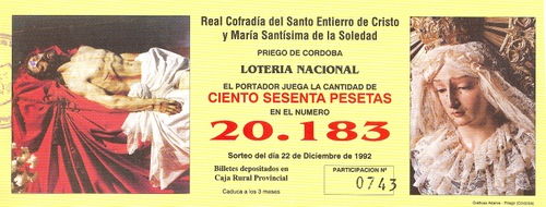 380. Participación de Lortería Nacional