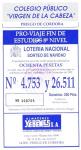 391. Participación de Lortería Nacional