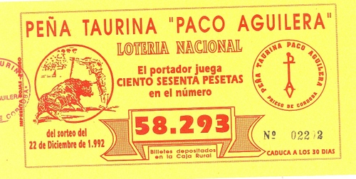 394. Participación de Lortería Nacional