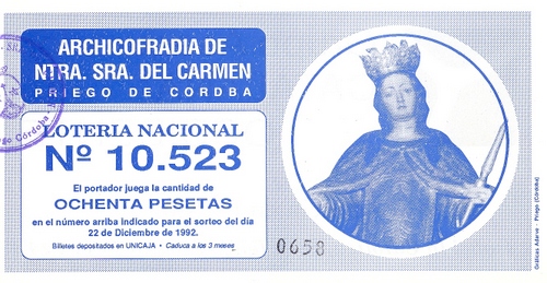 400. Participación de Lortería Nacional