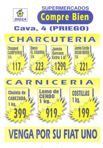 547. Precios de supermercado