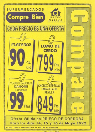 551. Precios de supermercado