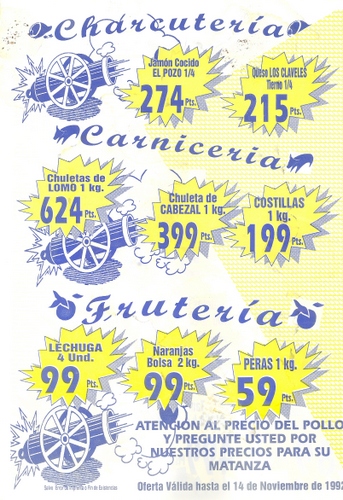 560. Precios de supermercado