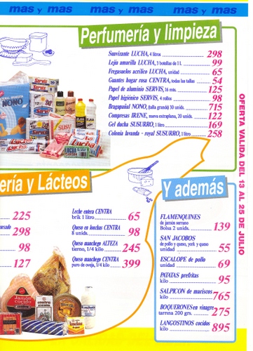 610. Precios de supermercado