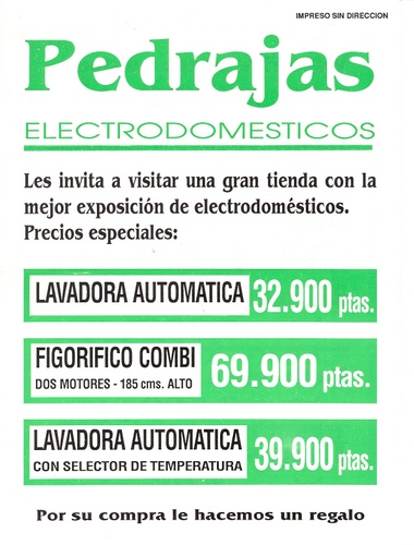 656. Pedrajas Electrodomésticos