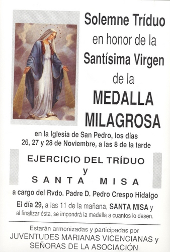 742. Virgen de la Medalla Milagrosa