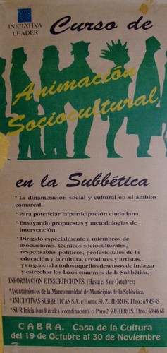 758. Curso de Animación Socio Cultural