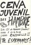 772. Cena Juvenil del Hambre