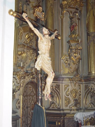 12.14.22. Cristo de los Ajusticiados. Hermandad de la Caridad. Iglesia de la Asunción. Priego.