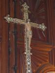 12.14.36. Crucificado con peana. Iglesia de la Asunción. Priego.