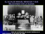 03.04.44. El alcalde Manuel Mendoza y sus relaciones con la iglesia.
