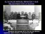 03.04.45. El alcalde Manuel Mendoza y sus relaciones con la iglesia.