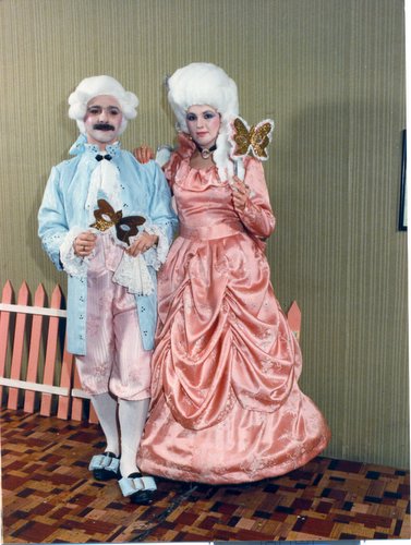 18.03.010. Carnaval. Primer premio pareja. Salón Jovi. 1986.