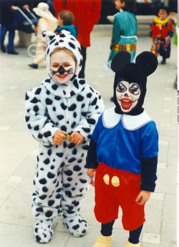 18.03.020.Carnaval. Paco y Peri. 1997.