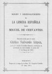 19.03.02.06. Portada, Origen y desenvolvimiento de la Lengua Española, 1890, Carlos Valverde.