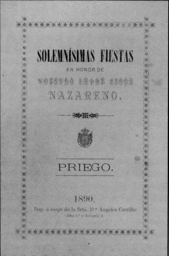 19.03.02.16 . Fiestas nazarenas de 1890, siendo secretario, Carlos Valverde López.
