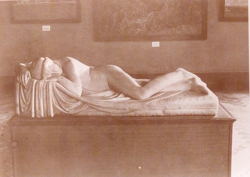 19.06.02.12. Amor dormido. Álvarez Cubero. Museo de B. Artes de S. Telmo. S. Sebastían.