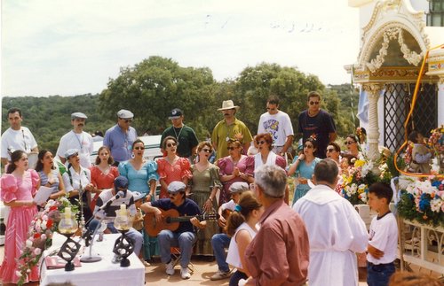 22.02.108. Grupo Rociero. Romería, 1997.