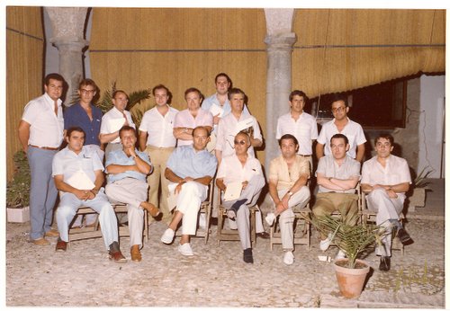 22.03.001. Tertulias del año 1985 en las Carnicerías, origen de La Pandueca.